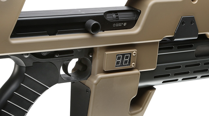 Snow Wolf M41-A Pulse Rifle S-AEG 6mm BB tan Bild 8