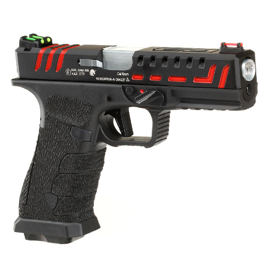 APS XTP Scorpion X D-Mod mit Metallschlitten CO2BB 6mm BB schwarz Bild 7