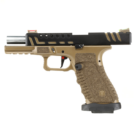 APS Scorpion D-Mod mit Metallschlittten CO2BB 6mm BB Dark Earth Bild 2