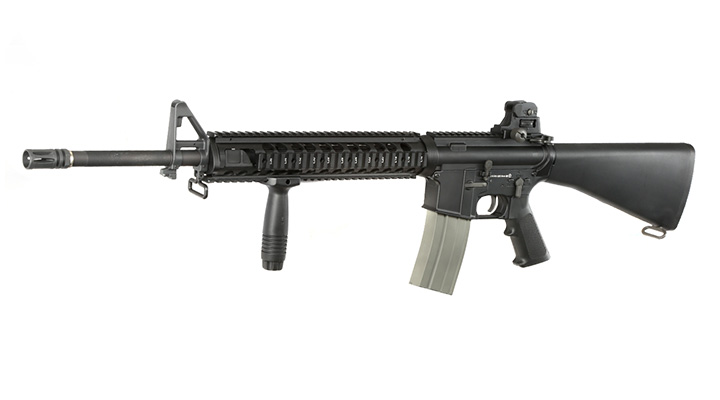 Ares M16 RIS Rifle Vollmetall EFC-System S-AEG 6mm BB schwarz