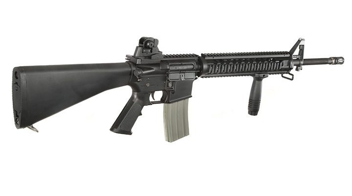 Versandrcklufer Ares M16 RIS Rifle Vollmetall EFC-System S-AEG 6mm BB schwarz Bild 3