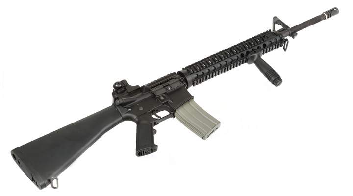 Versandrcklufer Ares M16 RIS Rifle Vollmetall EFC-System S-AEG 6mm BB schwarz Bild 4