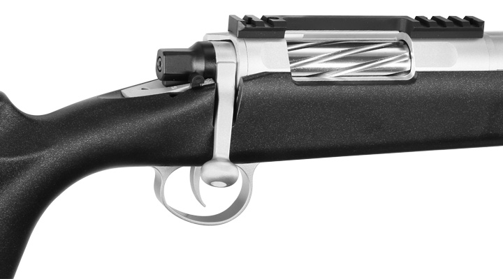 APS / EMG Barrett Fieldcraft Bolt Action Snipergewehr Springer 6mm BB schwarz / silber Bild 8