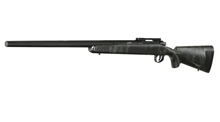APS / EMG Barrett Fieldcraft Bolt Action Snipergewehr Springer 6mm BB Multicam Black