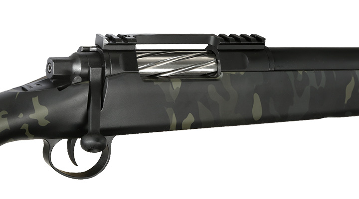 APS / EMG Barrett Fieldcraft Bolt Action Snipergewehr Springer 6mm BB Multicam Black Bild 8