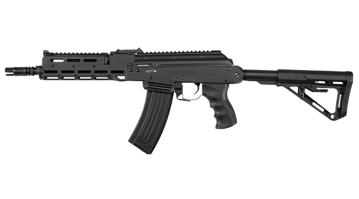 APS AK-74 Ghost Patrol Tactical Vollmetall BlowBack S-AEG 6mm BB schwarz Bild 1