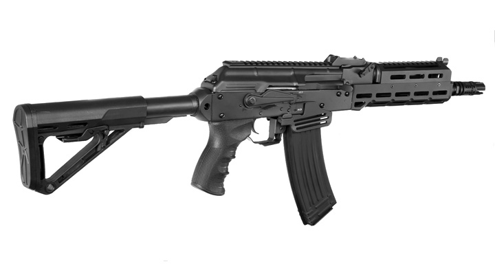 APS AK-74 Ghost Patrol Tactical Vollmetall BlowBack S-AEG 6mm BB schwarz Bild 3