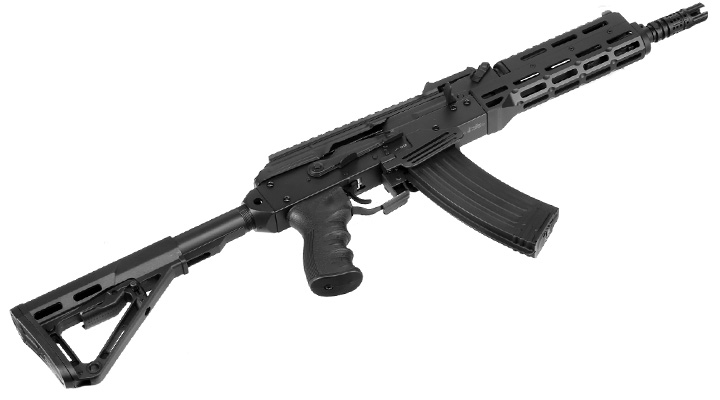 APS AK-74 Ghost Patrol Tactical Vollmetall BlowBack S-AEG 6mm BB schwarz Bild 5