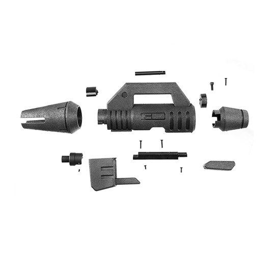 ShowGuns Bowa BR-M-79C-1 Beam Spray Gun Conversion Kit f. Action Army AAP-01 Gunmetal-Grey Bild 8