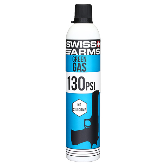 Swiss Arms 130 PSI Performance Green Gas ohne Silikonanteil 600ml