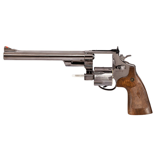 Smith & Wesson Model 29 8 3/8 Zoll Vollmetall CO2 Revolver 6mm BB Black-Chrome-Finish Bild 2
