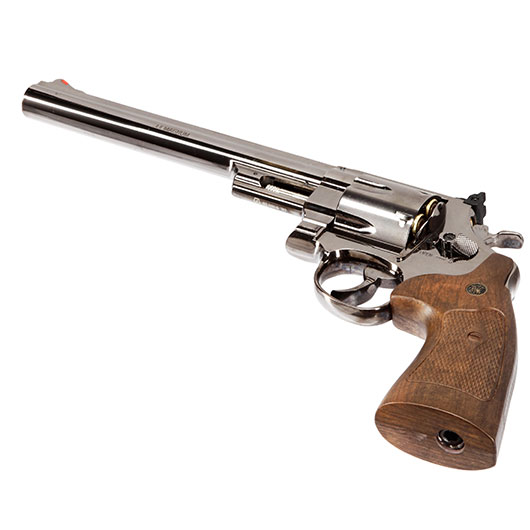 Smith & Wesson Model 29 8 3/8 Zoll Vollmetall CO2 Revolver 6mm BB Black-Chrome-Finish Bild 5