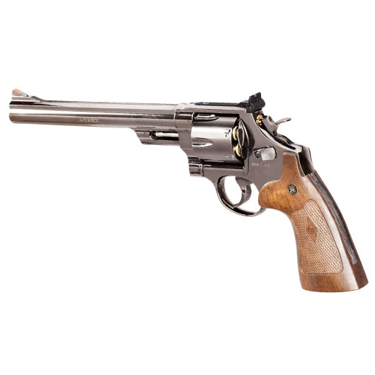 Smith & Wesson Model 29 8 3/8 Zoll Vollmetall CO2 Revolver 6mm BB Black-Chrome-Finish Bild 9