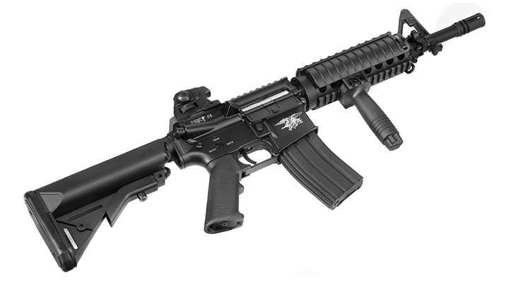 SRC M4 CQB Vollmetall Ace-Line GEN3 S-AEG 6mm BB schwarz Bild 4