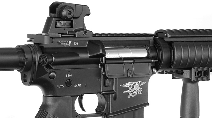 SRC M4 CQB Vollmetall Ace-Line GEN3 S-AEG 6mm BB schwarz Bild 8