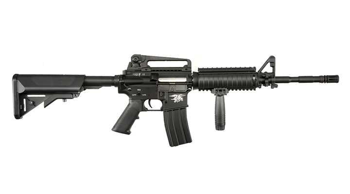 SRC M4A1 RIS Carbine Vollmetall Ace-Line GEN3 S-AEG 6mm BB schwarz Bild 2