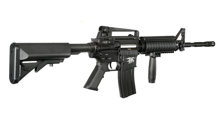 SRC M4A1 RIS Carbine Vollmetall Ace-Line GEN3 S-AEG 6mm BB schwarz Bild 3