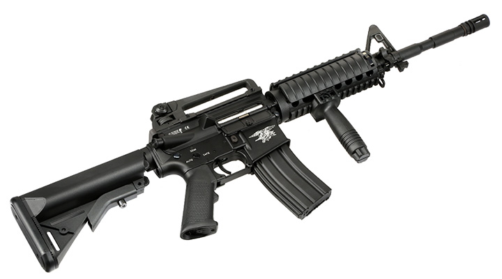 SRC M4A1 RIS Carbine Vollmetall Ace-Line GEN3 S-AEG 6mm BB schwarz Bild 4
