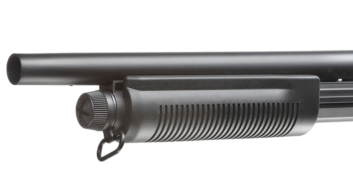 Cyma M870 Sheriff Shotgun Medium-Type Tri-Barrel Vollmetall Springer 6mm BB schwarz Bild 6