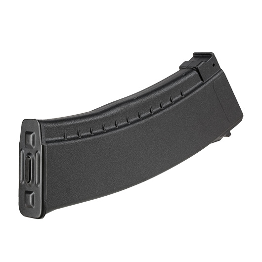 D-Day AK74 Standard DMag Silent Style Polymer-Magazin MilSim / Mid-Cap 30 / 130 Schuss schwarz Bild 1