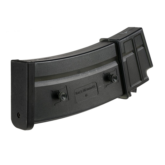 D-Day G36 DMag Silent Style Polymer-Magazin MilSim / Mid-Cap 30 / 125 Schuss schwarz Bild 1