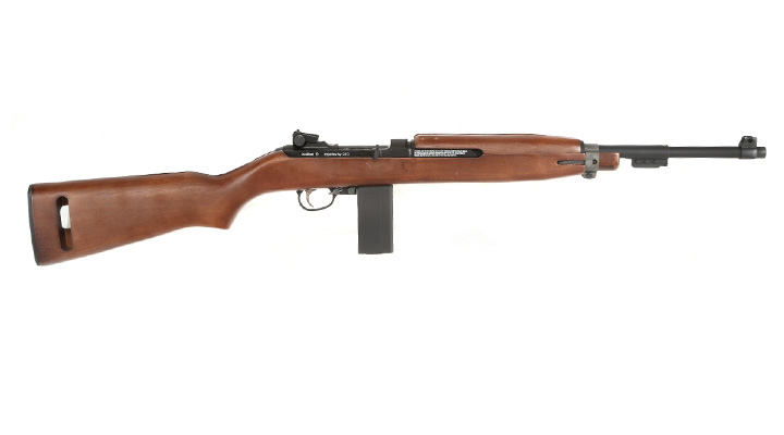 King Arms Springfield Armory M1 Carbine Vollmetall CO2 BlowBack 6mm BB Echtholz-Version Bild 2