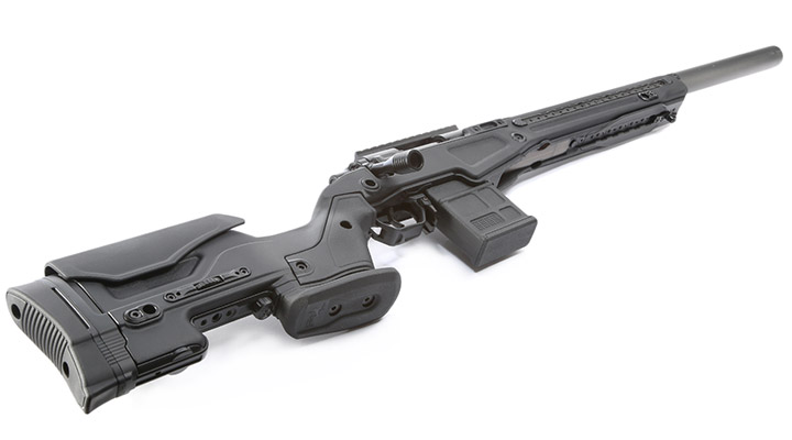 Action Army AAC T10 Bolt Action Snipergewehr Springer 6mm BB schwarz Bild 4