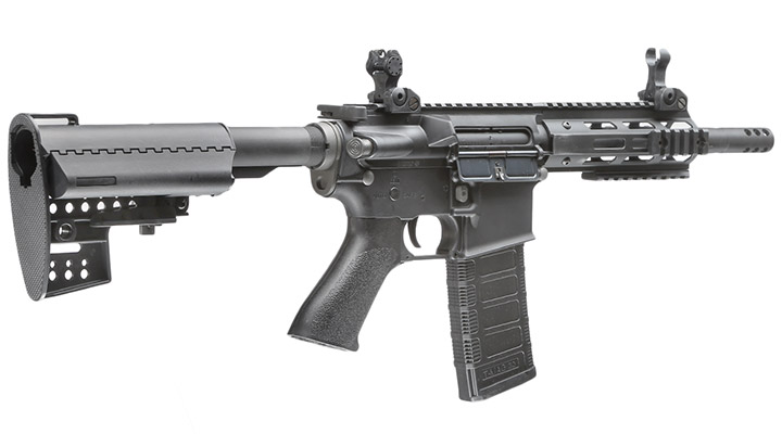 King Arms M4 TWS LOCK CQB Ultra Grade Version II S-AEG 6mm BB schwarz Bild 3