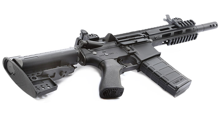 King Arms M4 TWS LOCK CQB Ultra Grade Version II S-AEG 6mm BB schwarz Bild 5