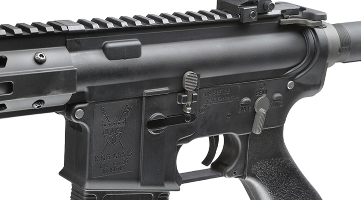 King Arms M4 TWS LOCK CQB Ultra Grade Version II S-AEG 6mm BB schwarz Bild 7