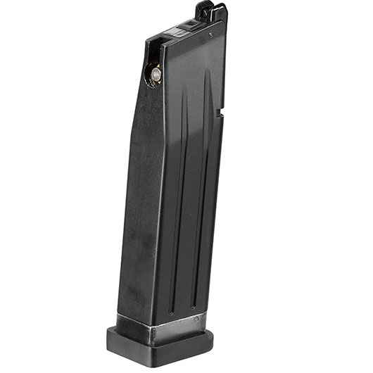 Double Bell Hi-Capa 5.1 GBB Magazin 28 Schuss schwarz - Softairgas Version Bild 1