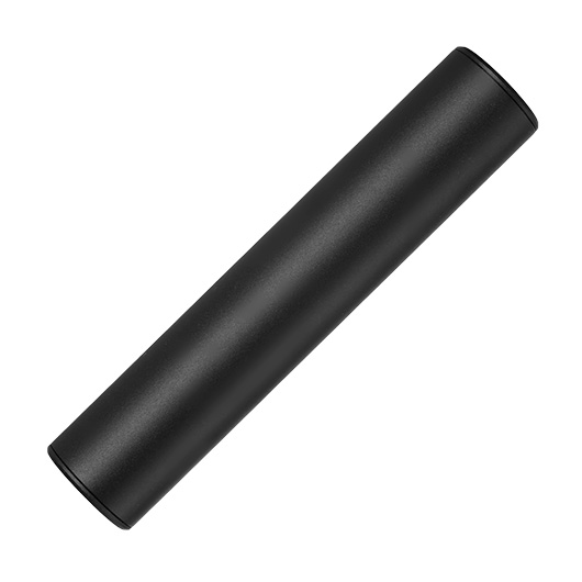 King Arms Light Weight Aluminium Silencer 150 x 30mm 14mm+ / 14mm- schwarz Bild 2