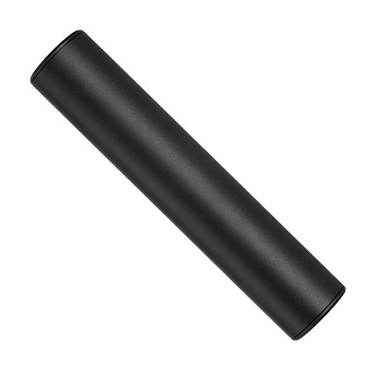 King Arms Light Weight Aluminium Silencer 150 x 30mm 14mm+ / 14mm- schwarz Bild 3