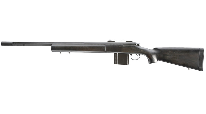 King Arms M700 Police Gas Bolt Action Gewehr Echtholz 6mm BB BlackWood Bild 1