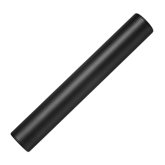 King Arms Light Weight Aluminium Silencer 200 x 30mm 14mm+ / 14mm- schwarz Bild 2