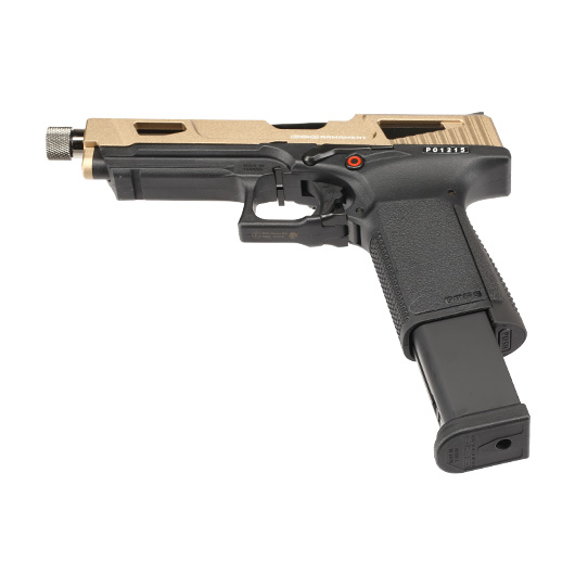 Versandrcklufer G&G GTP9 MS mit Metallschlitten GBB 6mm BB Desert Tan inkl. Pistolenkoffer Bild 4