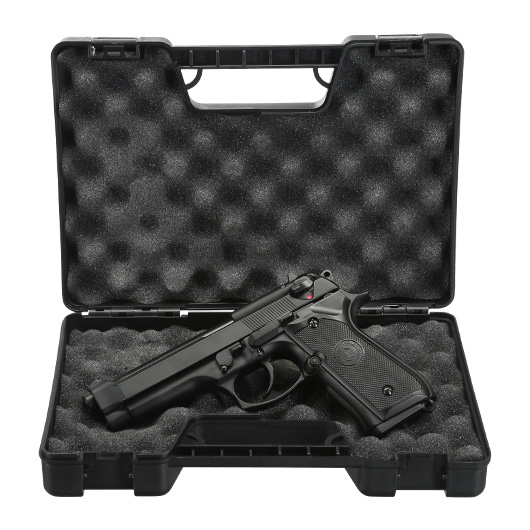 Double Bell M92 Vollmetall GBB 6mm BB schwarz inkl. Pistolenkoffer Bild 8