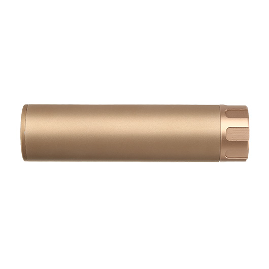 Nuprol Tracer Unit 158mm Silencer Aluminium Tracer Unit inkl. integriertem Akku 14mm- Tan Bild 2