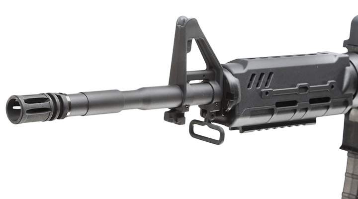 Versandrcklufer ASG Strike Systems MX18 Carbine Sportline Komplettset S-AEG 6mm BB schwarz Bild 6