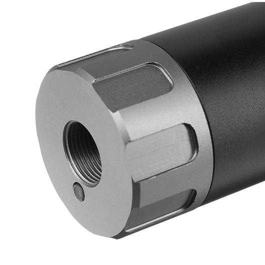 Nuprol Tracer Unit 158mm Silencer Aluminium Tracer Unit inkl. integriertem Akku 14mm- schwarz Bild 5