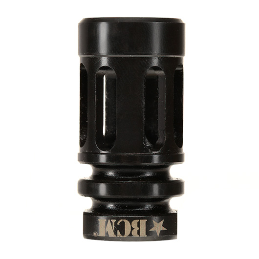 VFC / BCM Gunfighter MOD 0 CNC Stahl Flash-Hider schwarz 14mm- Bild 4