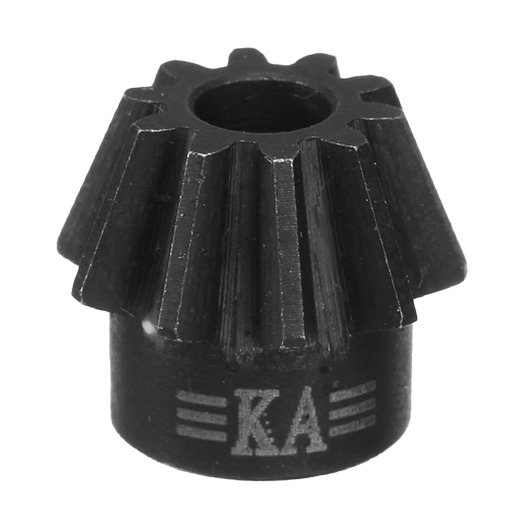 King Arms CNC Stahl Motorritzel gehrtet schwarz Bild 2