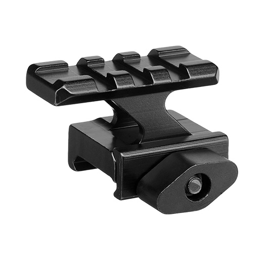 MET QD Slim Scope-Riser 3 Slots / 40 mm mit 25 mm Erhhung f. 20 - 22 mm Schienen schwarz