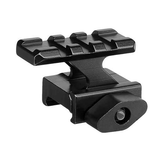 MET QD Slim Scope-Riser 3 Slots / 40 mm mit 25 mm Erhhung f. 20 - 22 mm Schienen schwarz