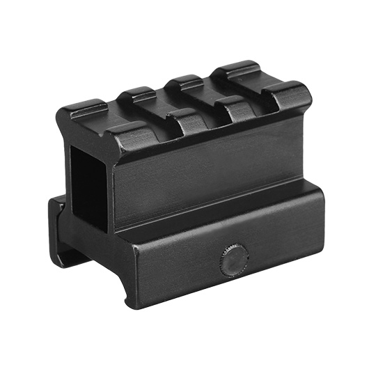 MET QD Scope-Riser 3 Slots / 40 mm mit 25 mm Erhhung f. 20 - 22 mm Schienen schwarz Bild 1