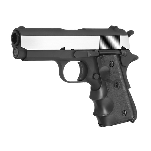 KLI M1911 Commando Vollmetall GBB 6mm BB Dual Tone