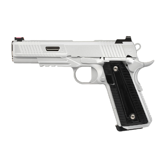 RWA Nighthawk Custom Agency Arms Agent 2 CNC-Vollmetall GBB 6mm BB Cerakote silber Bild 1