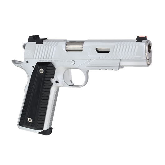 RWA Nighthawk Custom Agency Arms Agent 2 CNC-Vollmetall GBB 6mm BB Cerakote silber Bild 7