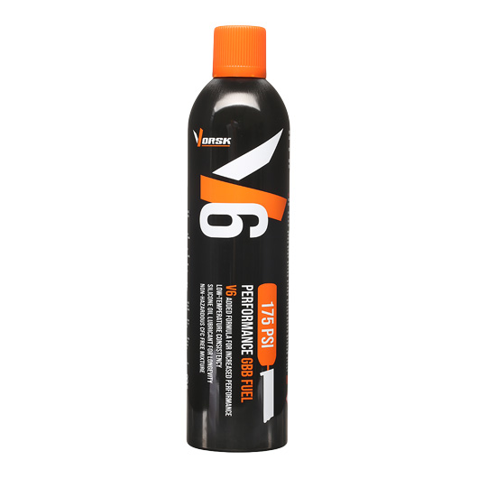 Vorsk V6 Standard Performance Premium GBB Fuel Airsoft Gas 420ml