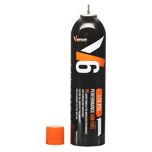 Vorsk V6 Standard Performance Premium GBB Fuel Airsoft Gas 420ml Bild 1